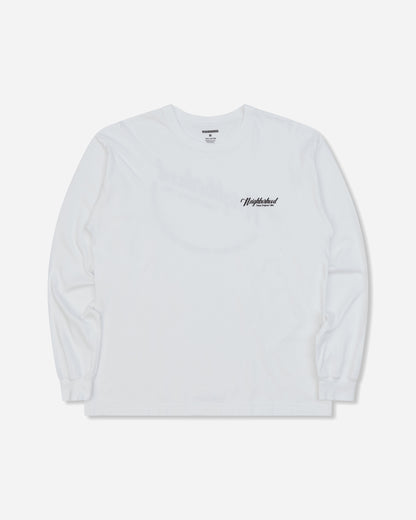 Neighborhood Nh Tee Ls 11 White T-Shirts Longsleeve 262PCNH-LT11 WHITE