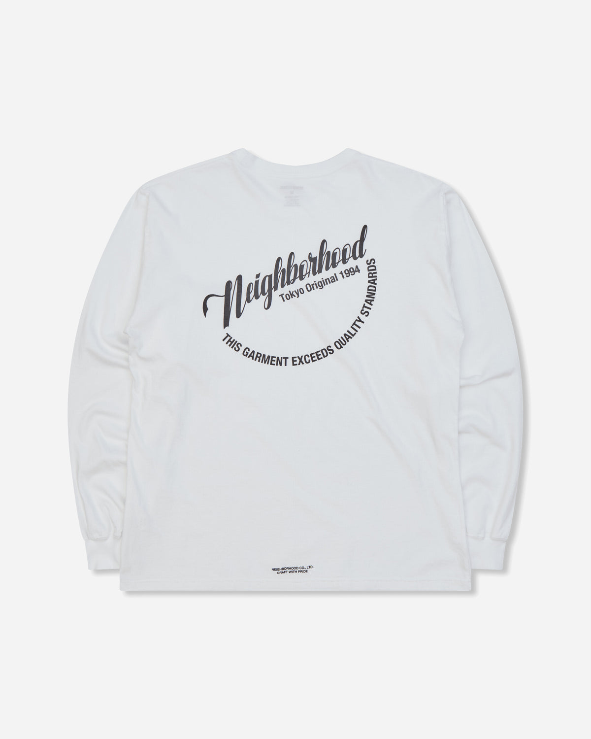 Neighborhood Nh Tee Ls 11 White T-Shirts Longsleeve 262PCNH-LT11 WHITE