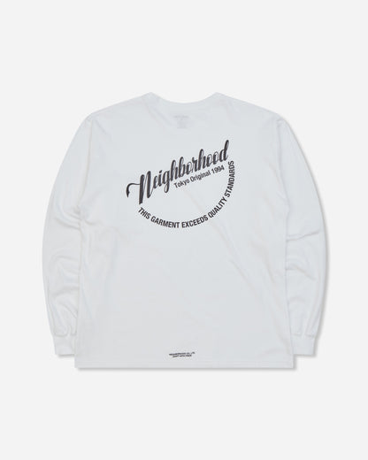 Neighborhood Nh Tee Ls 11 White T-Shirts Longsleeve 262PCNH-LT11 WHITE