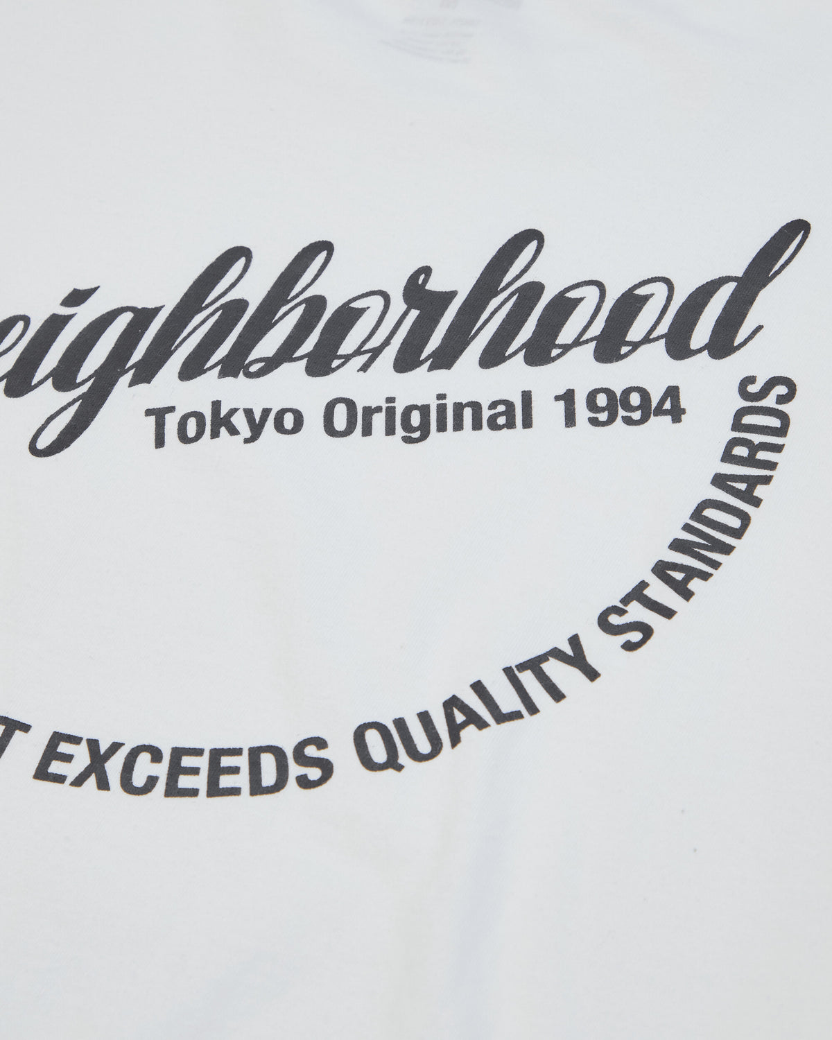 Neighborhood Nh Tee Ls 11 White T-Shirts Longsleeve 262PCNH-LT11 WHITE