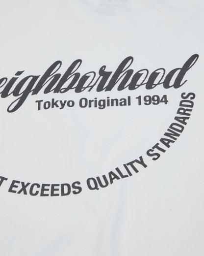 Neighborhood Nh Tee Ls 11 White T-Shirts Longsleeve 262PCNH-LT11 WHITE