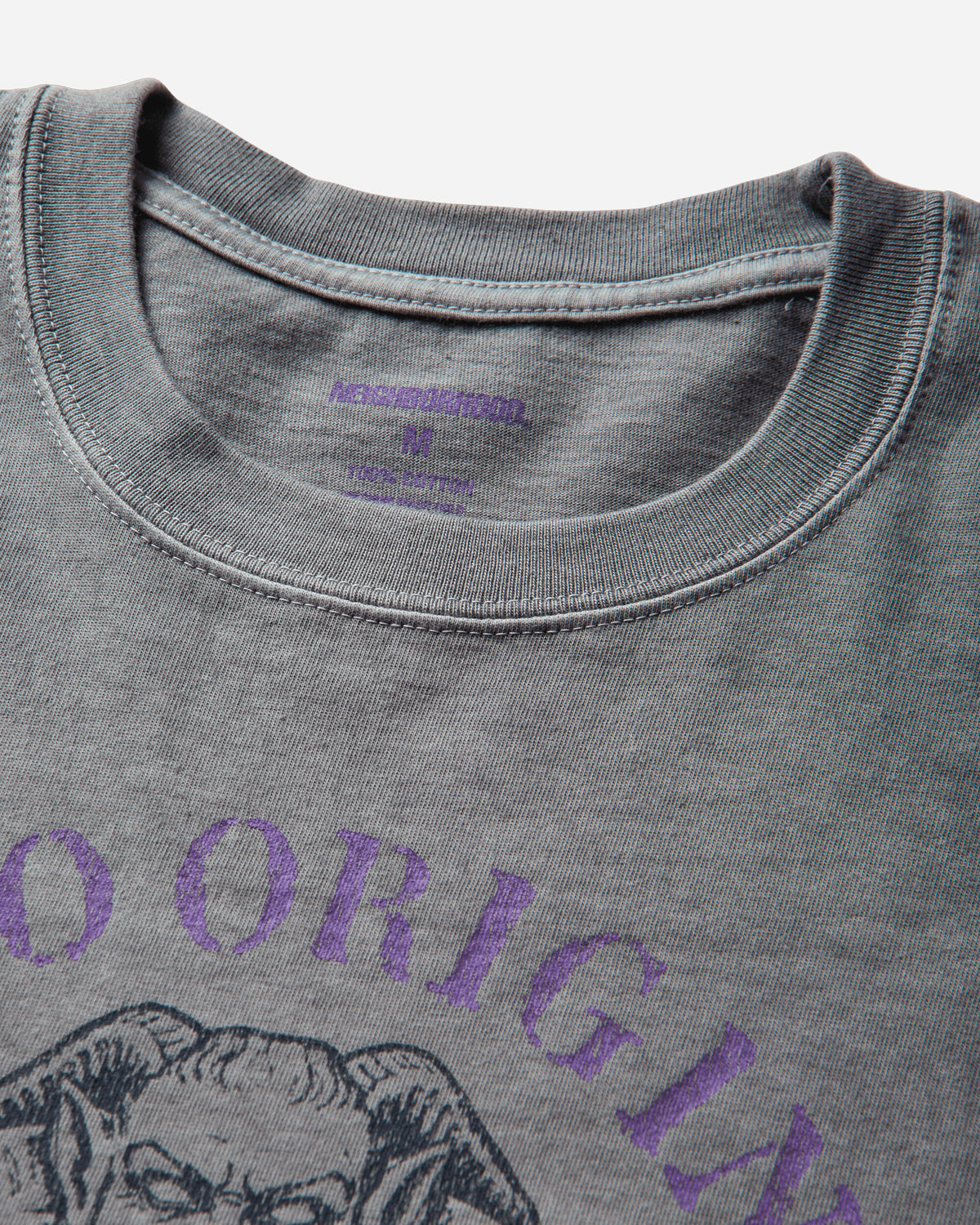 Neighborhood Nh Tee Ls 3 Gray T-Shirts Longsleeve 262PCNH-LT03 GRAY