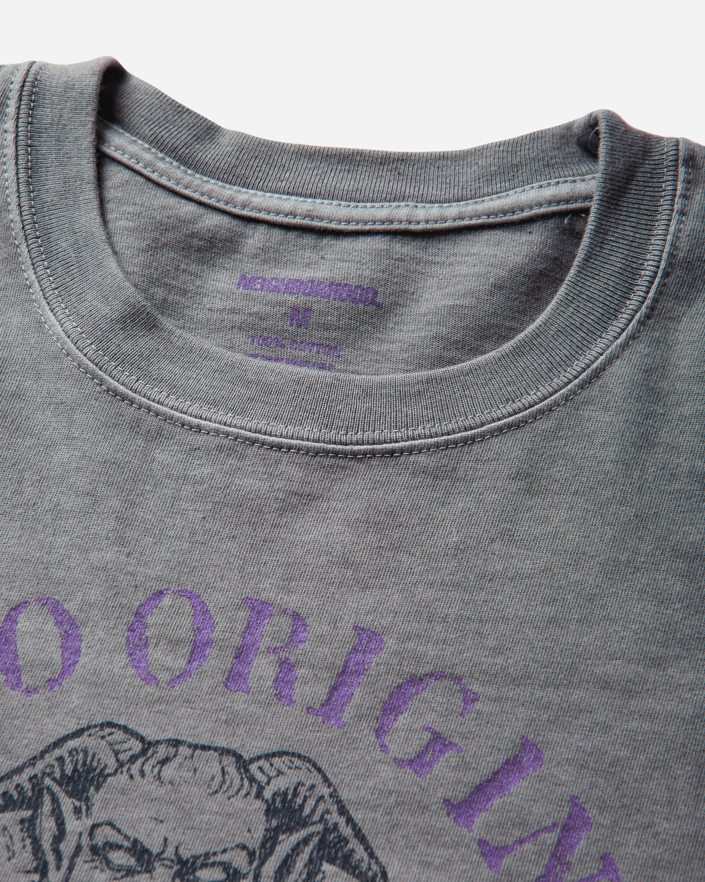 Neighborhood Nh Tee Ls 3 Gray T-Shirts Longsleeve 262PCNH-LT03 GRAY