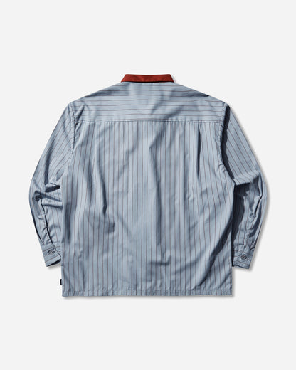 Neighborhood Classic Work Stripe Shirt Ls Blue Shirts Longsleeve Shirt 252TSNH-SHM03 BLUE