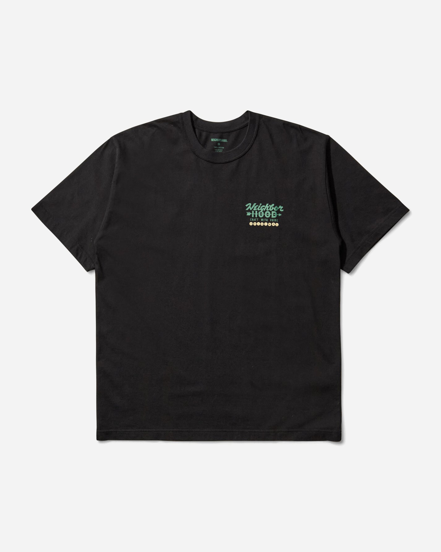 Neighborhood Spot Tee SS 9 Black Shirts Longsleeve Shirt 251PCNH-ST14S BLACK