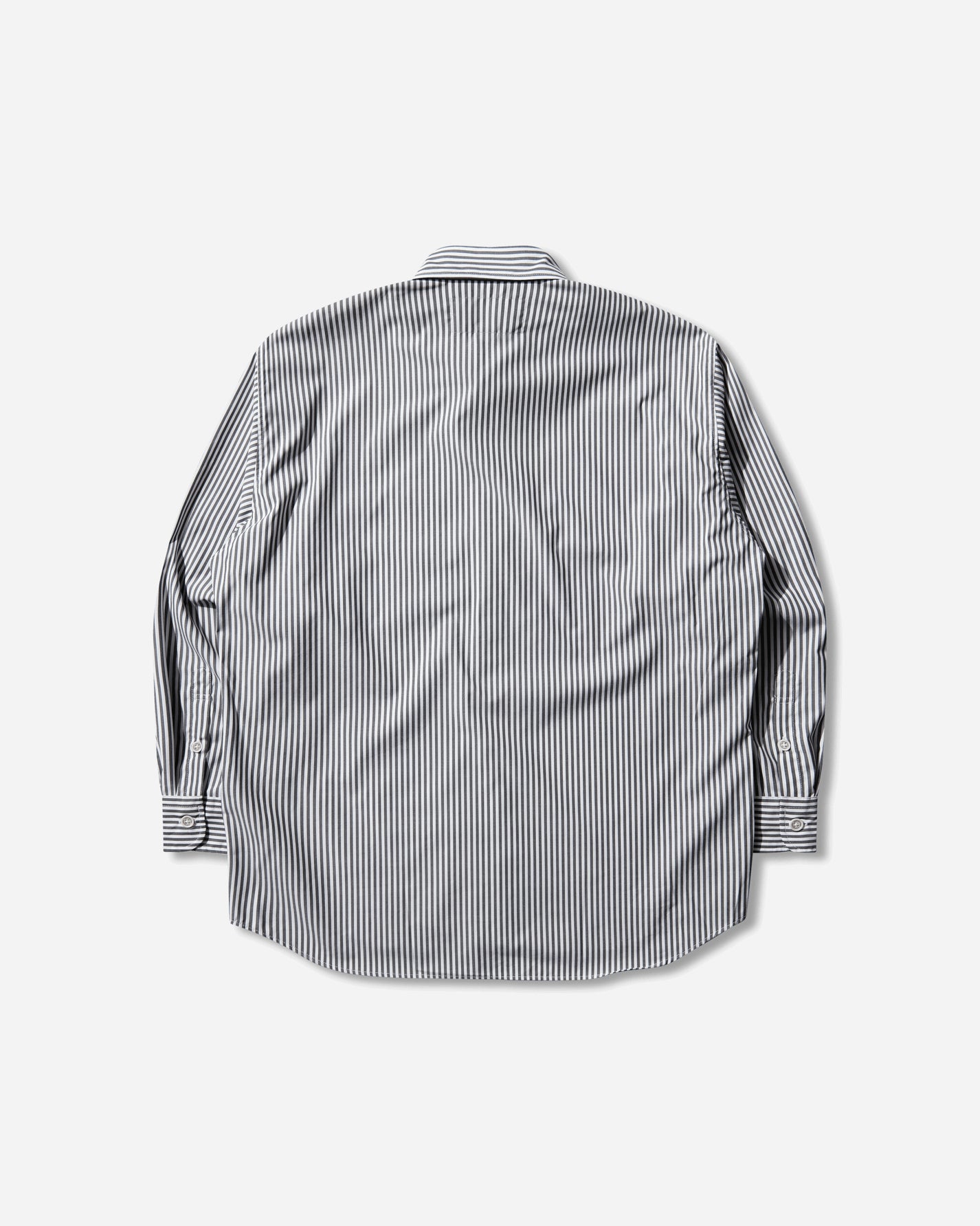 Neighborhood Stripe Shirt Ls Black Shirts Longsleeve Shirt 261SPNH-SHM04 BLACK