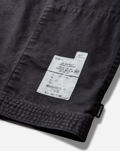 Neighborhood Zip Field Shirt Ls Black Shirts Longsleeve Shirt 261AQNH-SHM06 BLACK