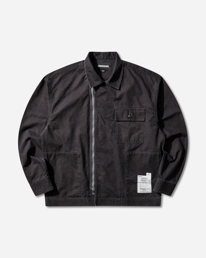 Neighborhood Zip Field Shirt Ls Black Shirts Longsleeve Shirt 261AQNH-SHM06 BLACK
