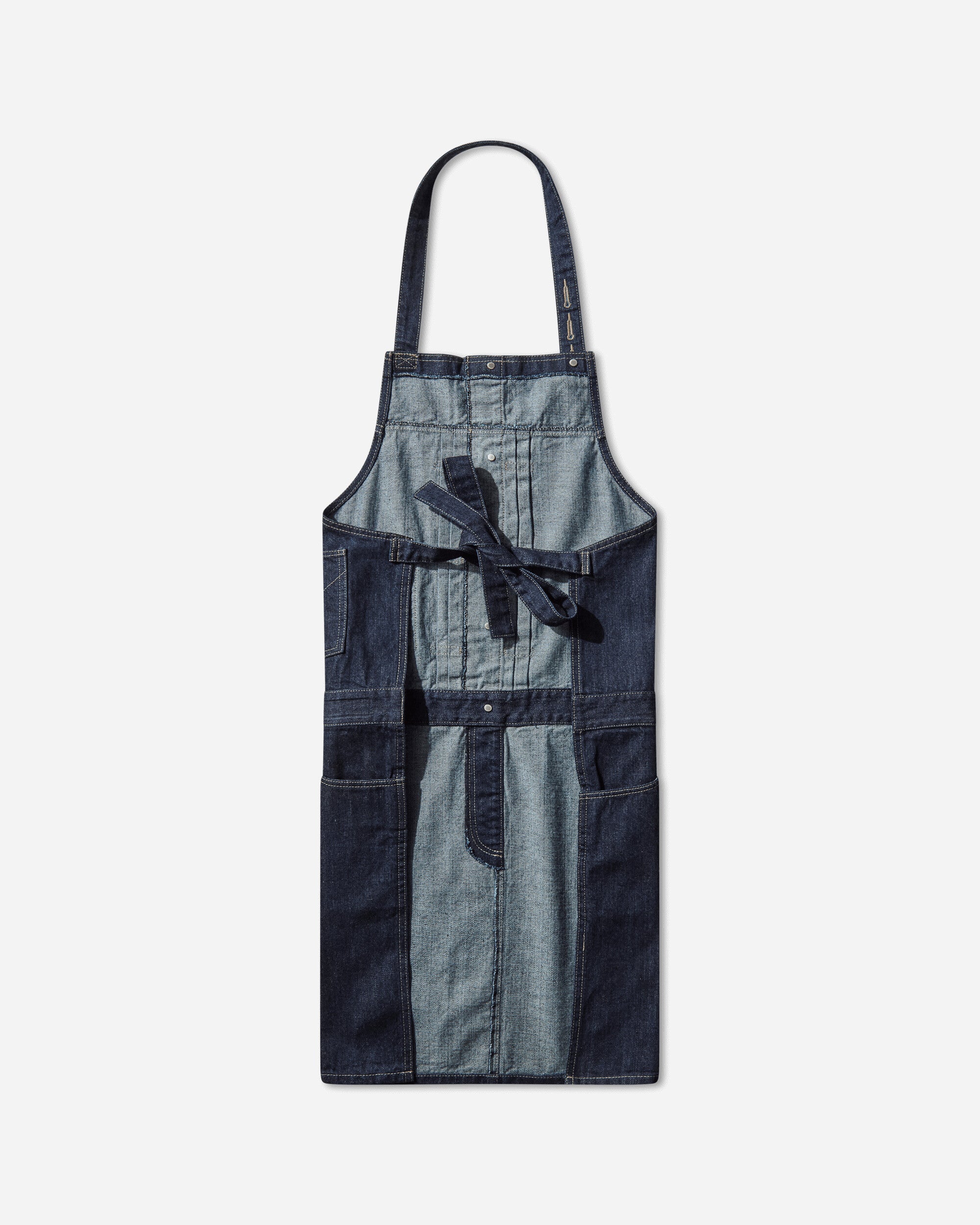 Neighborhood Denim Apron Indigo Shirts Overshirt 252ZANH-AC01 INDIGO