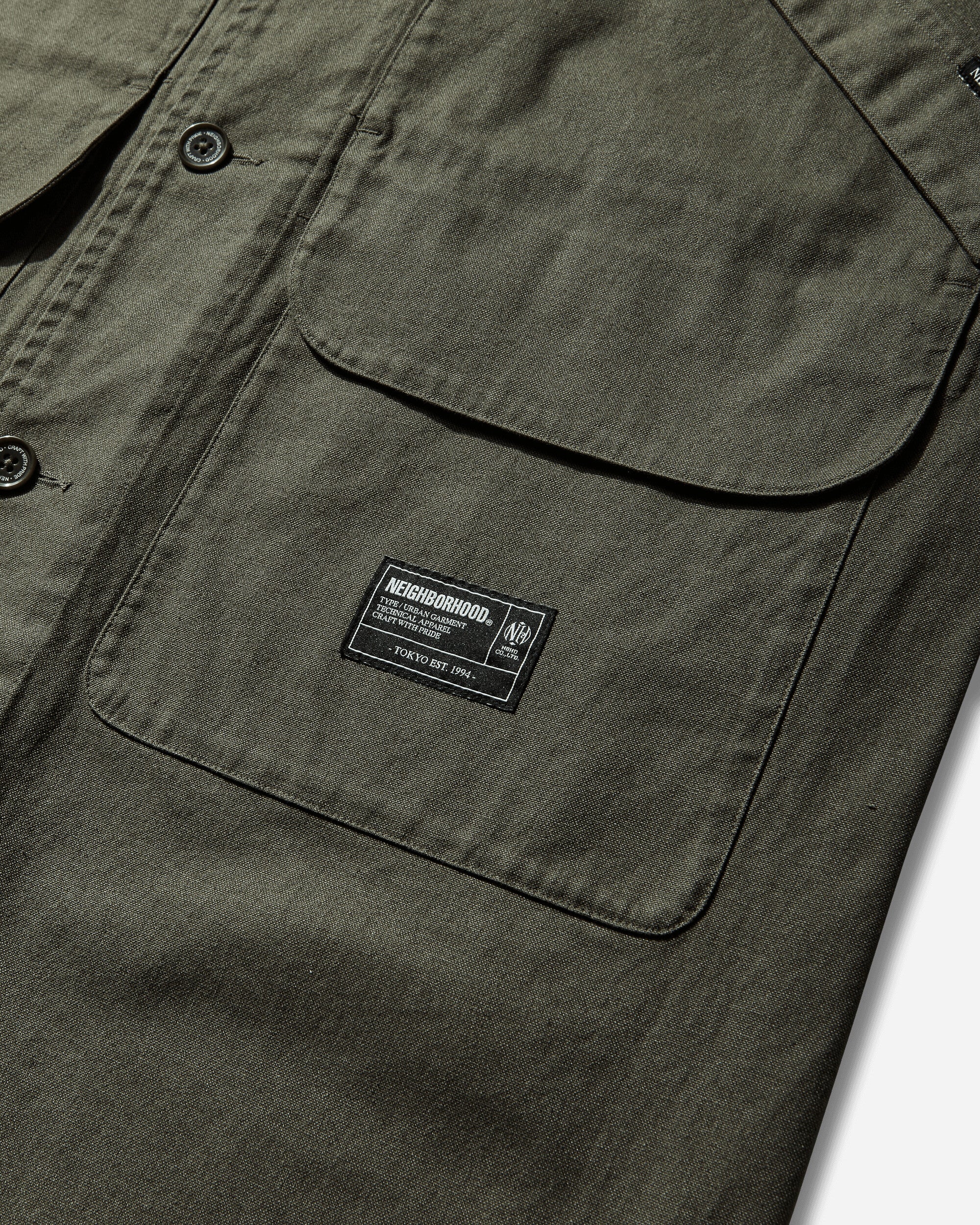 Neighborhood Fishtail Field Coat Olive Coats and Jackets Parka Jackets 261TSNH-JKM08 OLIVE