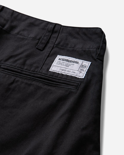 Neighborhood Classic Chino Short Pants Black Shorts Short 261AQNH-PTM06 BLACK