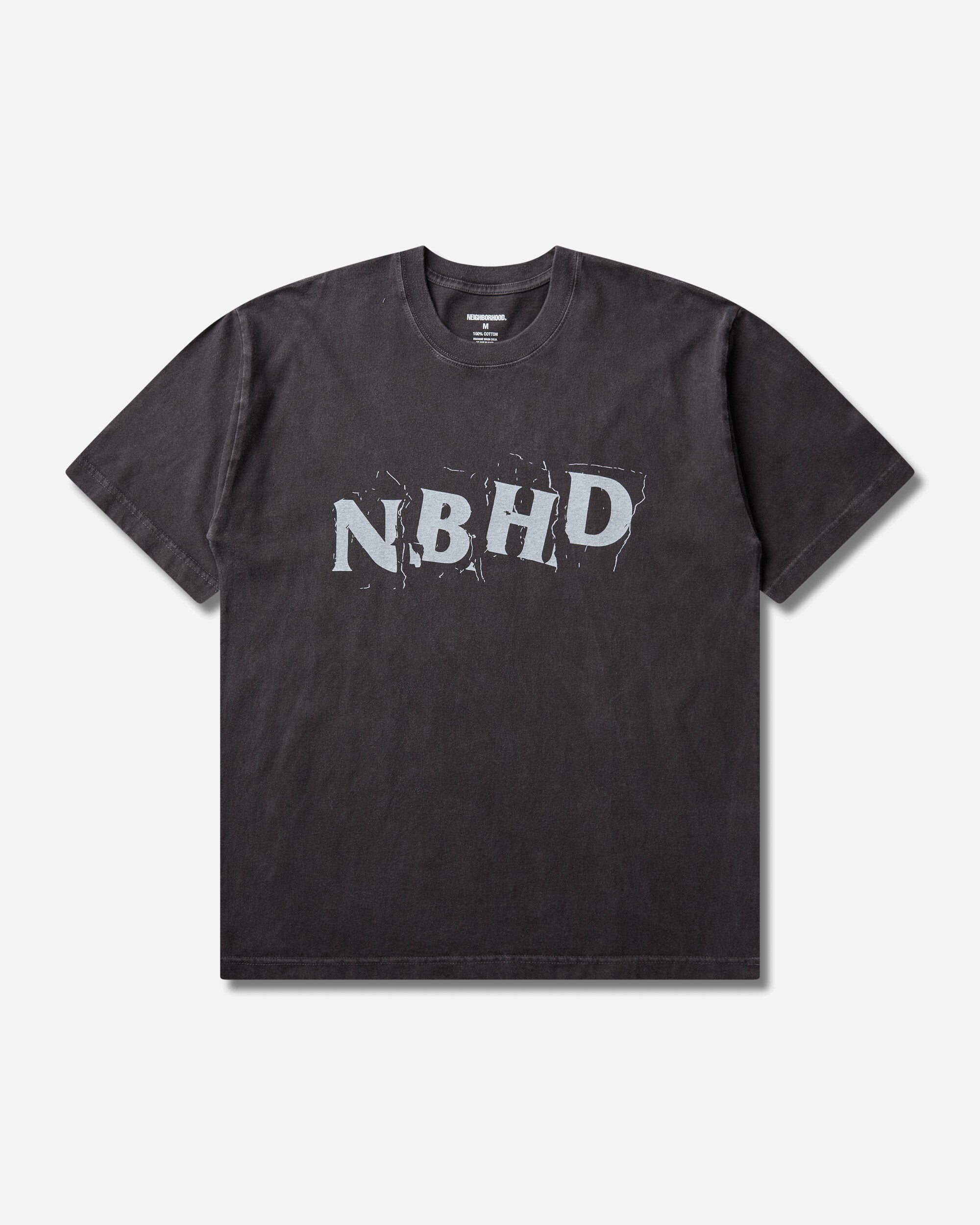 Neighborhood Nh . Tee Ss-14 Black T-Shirts Shortsleeve 261PCNH-ST14 BLACK