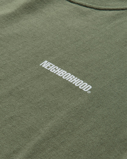 Neighborhood Nh . Tee Ss-2 Olive Drab T-Shirts Shortsleeve 242PCNH-ST02 OD