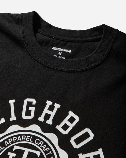 Neighborhood Nh . Tee Ss-4 Black T-Shirts Shortsleeve 261PCNH-ST04 BLACK