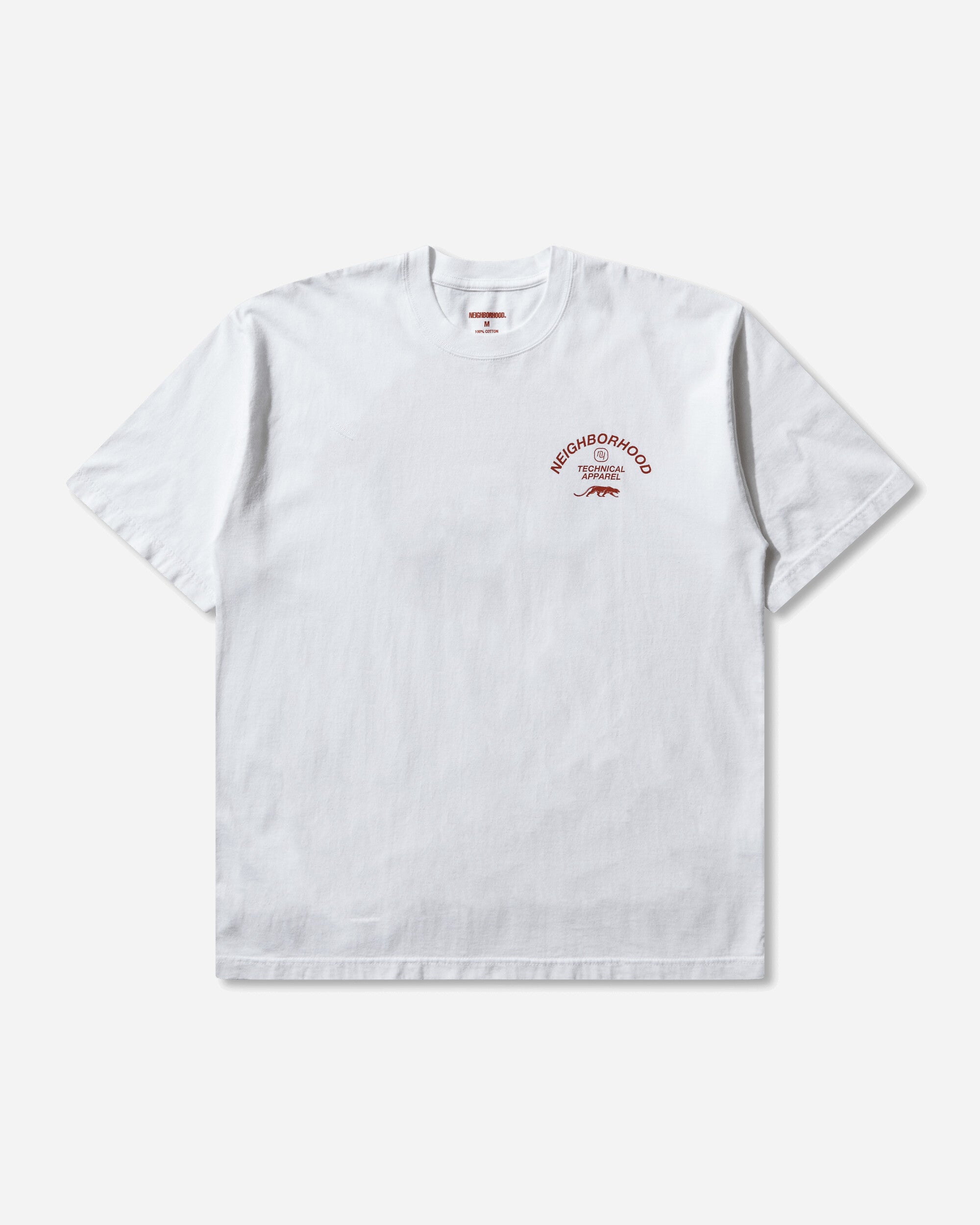Neighborhood Nh . Tee Ss-6 White T-Shirts Shortsleeve 261PCNH-ST06 WHITE
