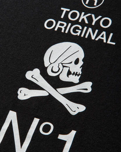 Neighborhood Nh . Tee Ss-8 Black T-Shirts Shortsleeve 261PCNH-ST08 BLACK