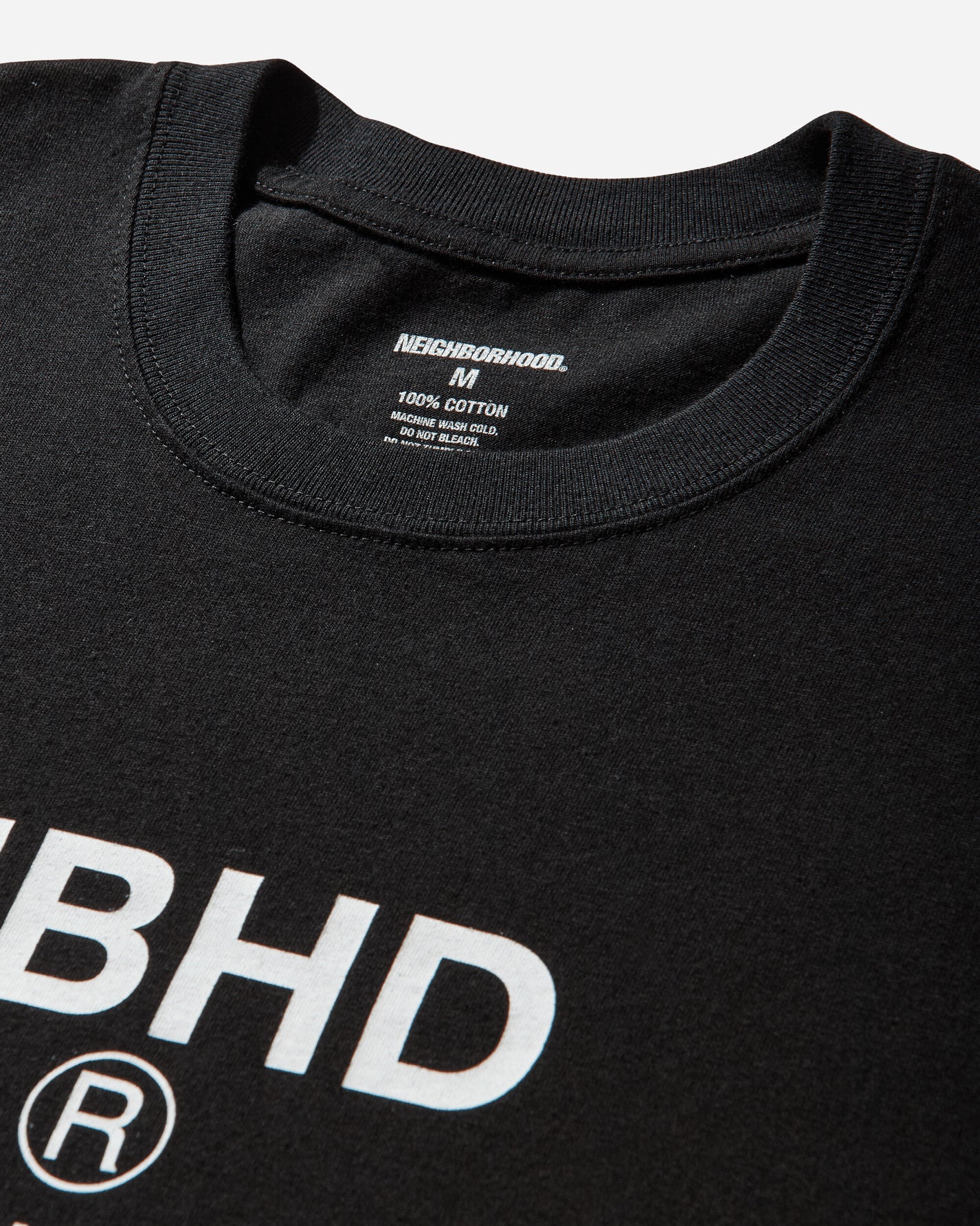 Neighborhood Nh . Tee Ss-8 Black T-Shirts Shortsleeve 261PCNH-ST08 BLACK