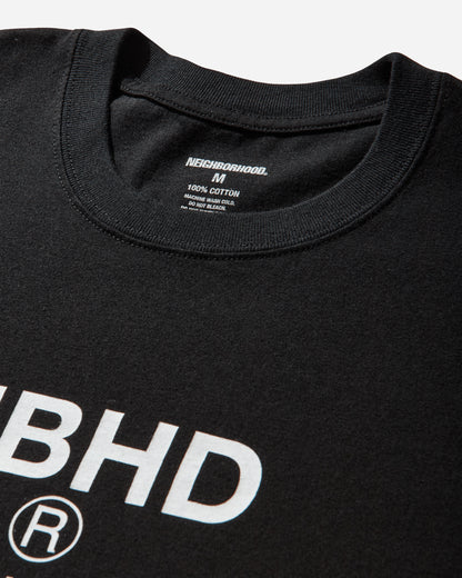 Neighborhood Nh . Tee Ss-8 Black T-Shirts Shortsleeve 261PCNH-ST08 BLACK