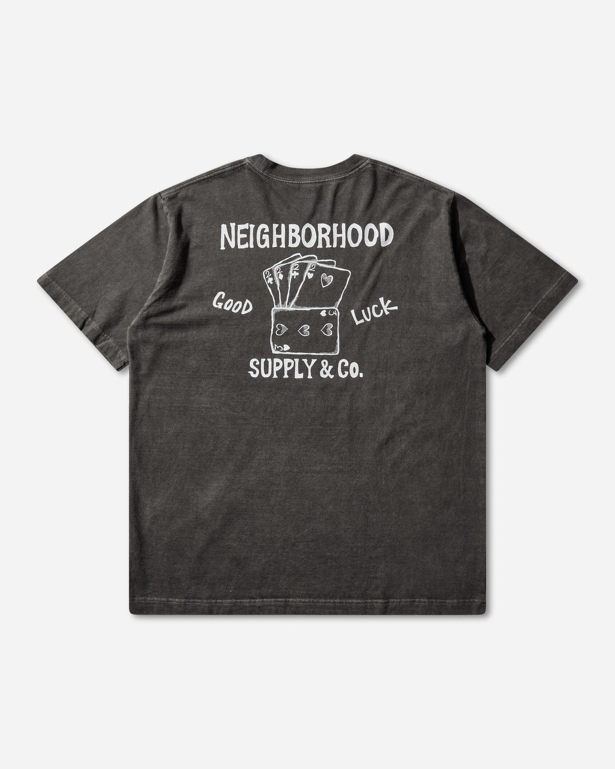 Neighborhood Nh Tee Ss 14 Black T-Shirts Shortsleeve 252PCNH-ST14 BLACK