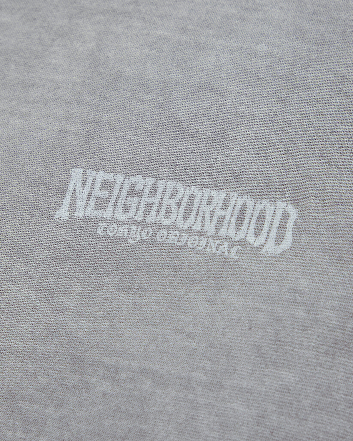 Neighborhood Nh Tee Ss 3 Gray T-Shirts Shortsleeve 262PCNH-ST03 GRAY