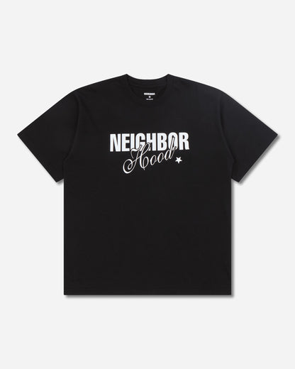 Neighborhood Nh Tee Ss 9 Black T-Shirts Shortsleeve 262PCNH-ST09 BLACK