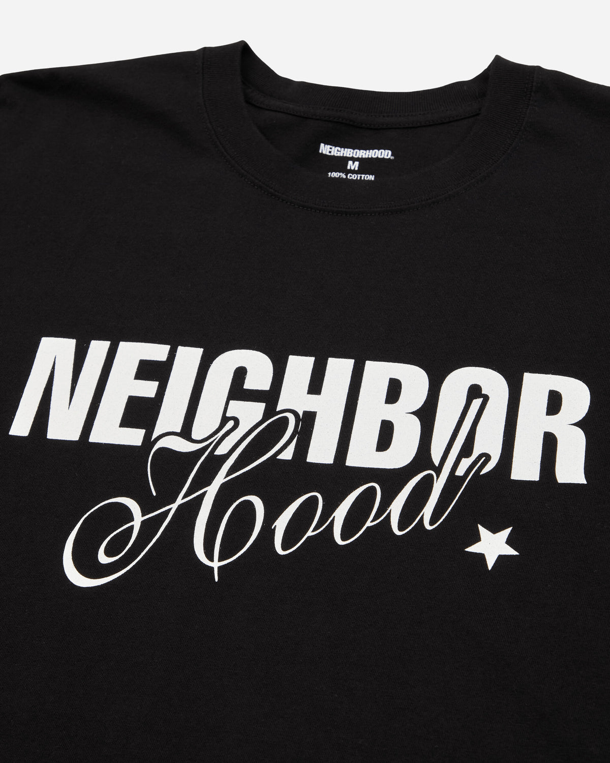 Neighborhood Nh Tee Ss 9 Black T-Shirts Shortsleeve 262PCNH-ST09 BLACK