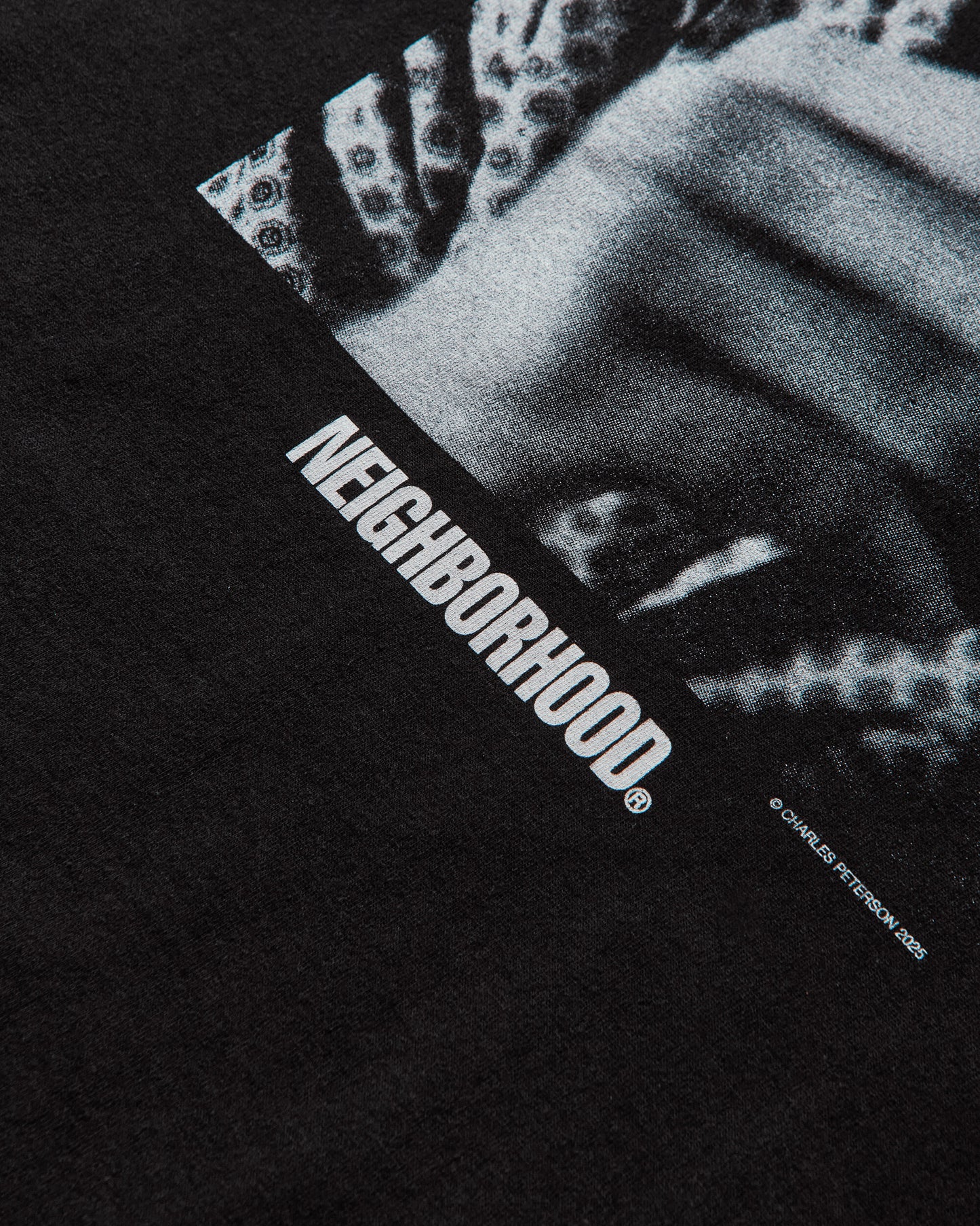 Neighborhood Nh X Charles Peterson/Tee Ss-4 Black T-Shirts Shortsleeve 252PCNH-ST13S BLACK
