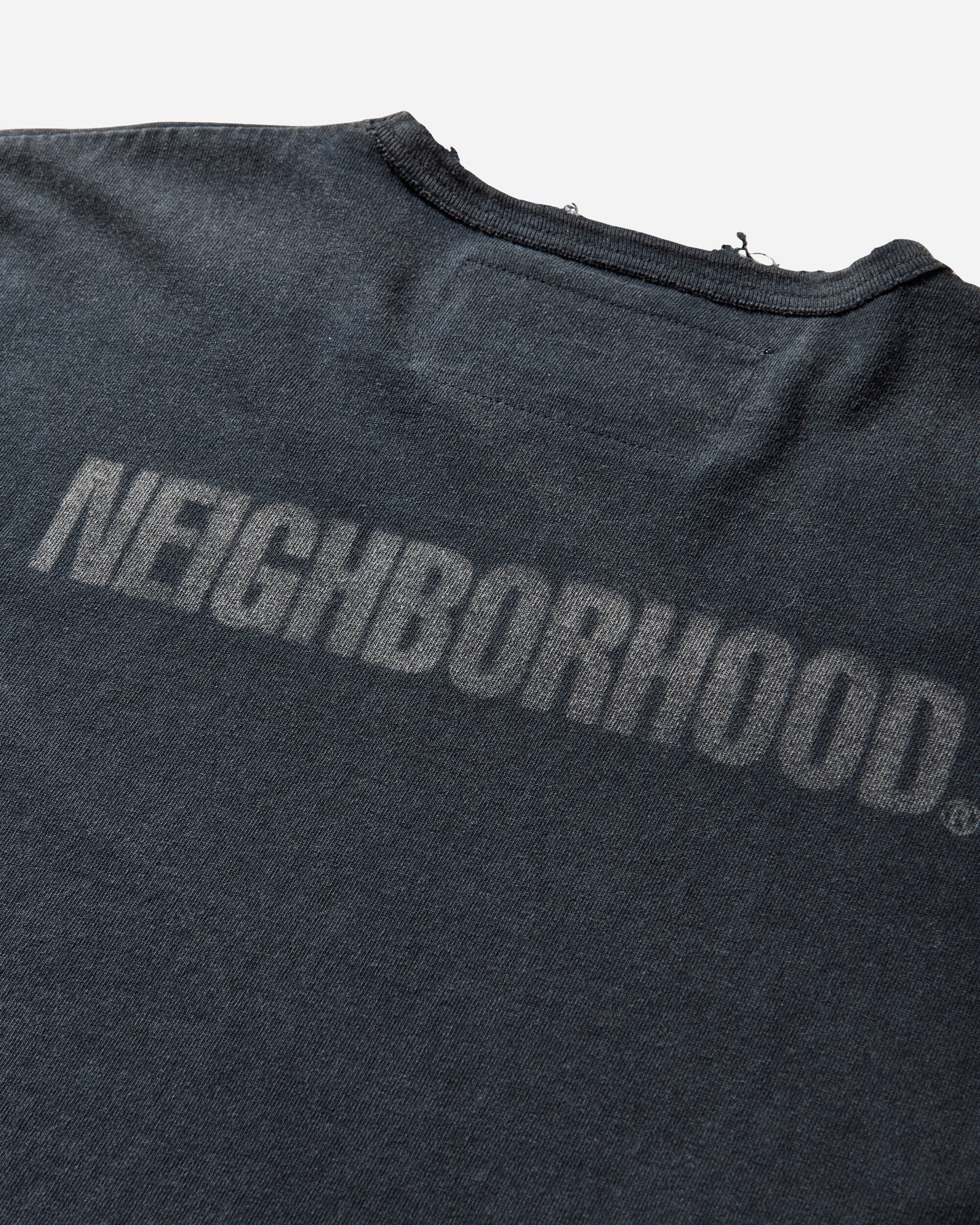 Neighborhood Nh X Chito  Savage Crewneck Ss Black T-Shirts Shortsleeve 252OKCIN-CSM02S BLACK