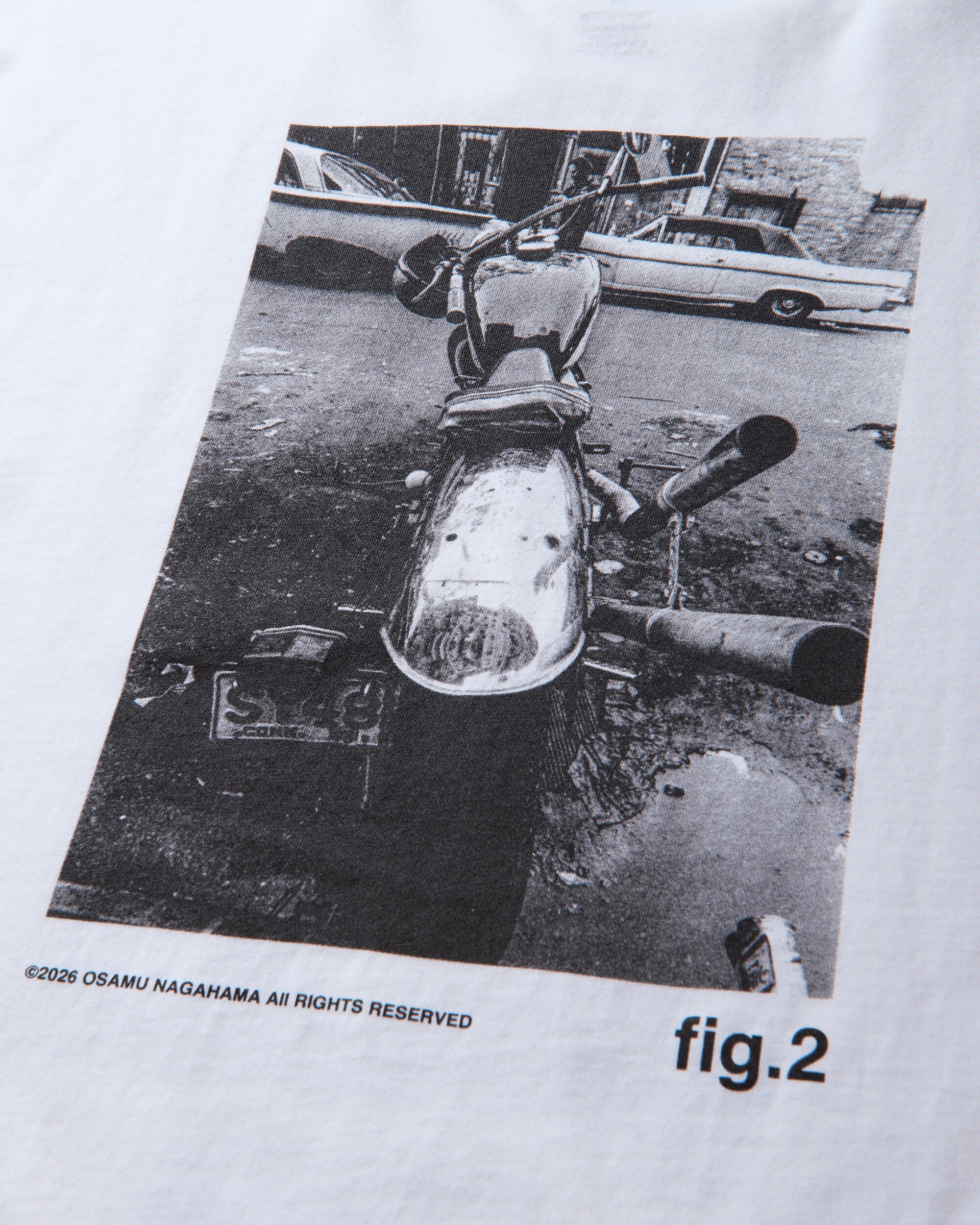 Neighborhood Nh X Osamu Nagahama . Tee Ss-2 White T-Shirts Shortsleeve 261PCNON-ST02 WHITE