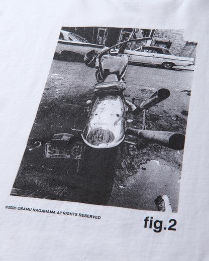 Neighborhood Nh X Osamu Nagahama . Tee Ss-2 White T-Shirts Shortsleeve 261PCNON-ST02 WHITE