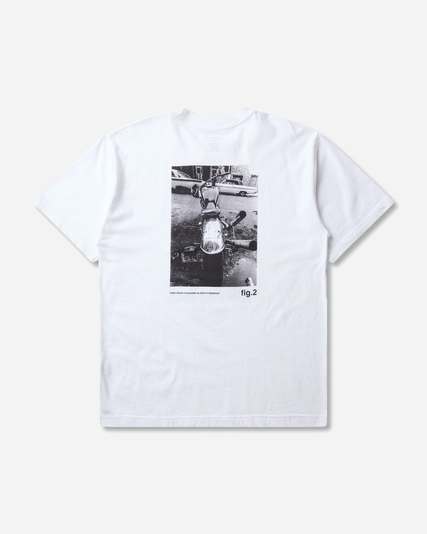 Neighborhood Nh X Osamu Nagahama . Tee Ss-2 White T-Shirts Shortsleeve 261PCNON-ST02 WHITE