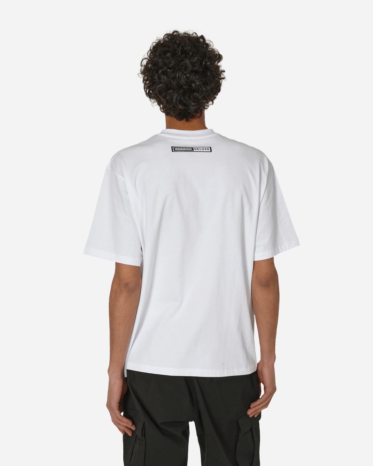 Neighborhood Nh × Deluxe . Tee Ss White T-Shirts Shortsleeve 23244DDN-STM01S WHITE