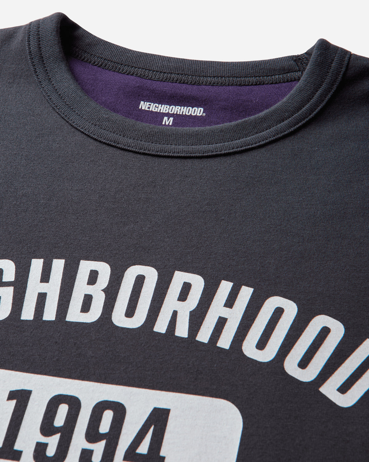 Neighborhood Reversible Crewneck Ss Black T-Shirts Shortsleeve 262UWNH-CSM09 BLACK