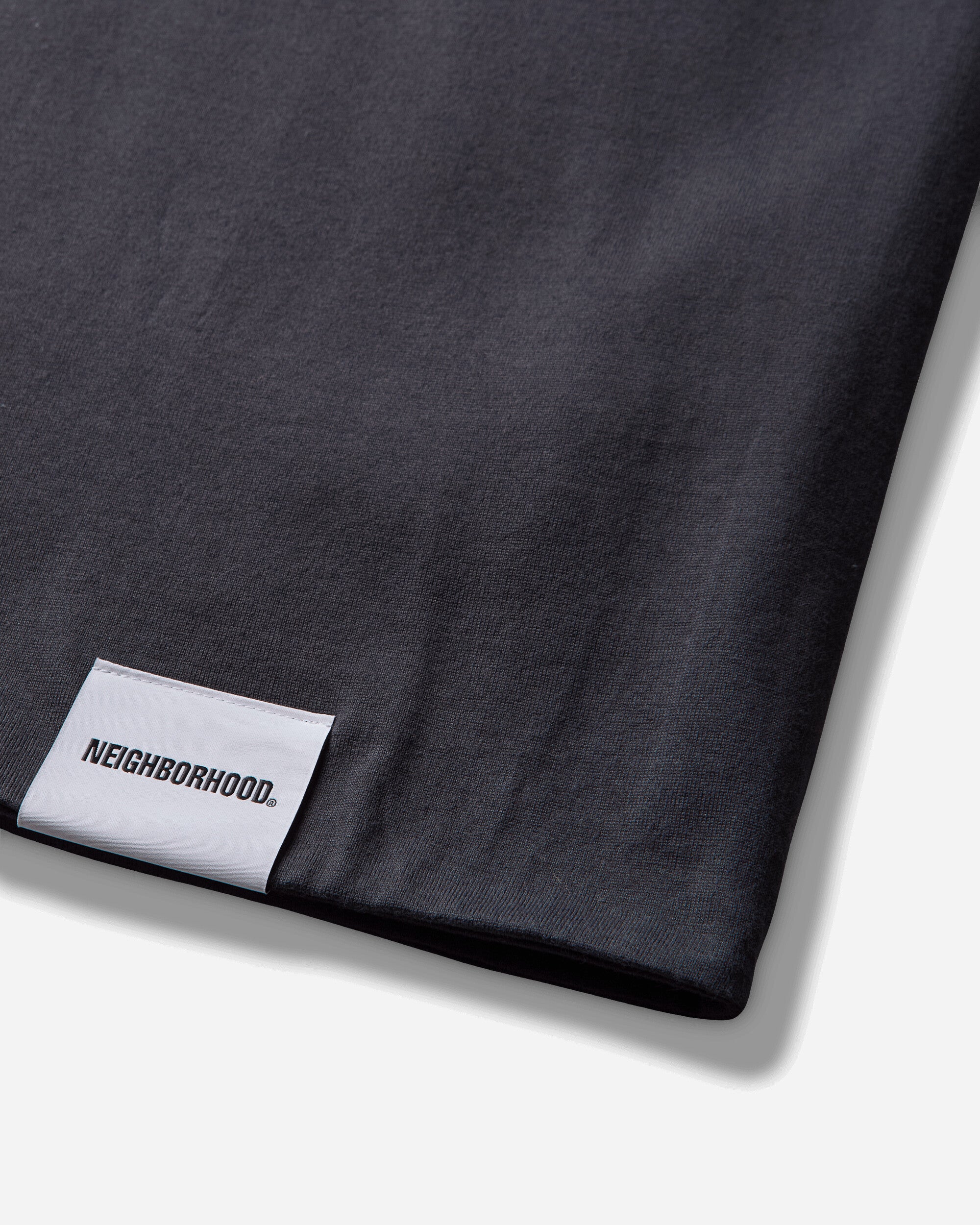 Neighborhood Reversible Crewneck Ss Black T-Shirts Shortsleeve 262UWNH-CSM09 BLACK