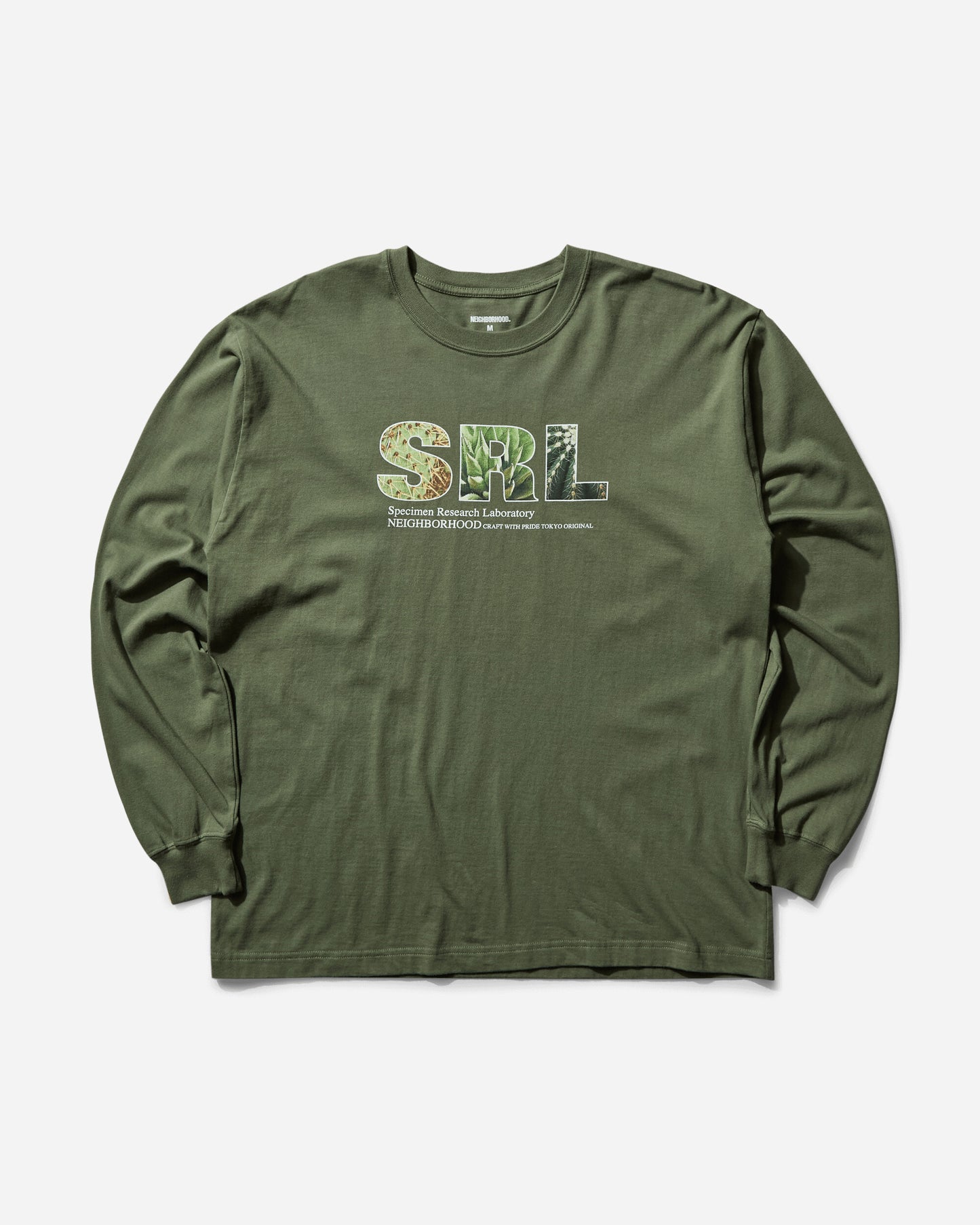 Neighborhood Srl . Tee Ls-2 Olive Drab T-Shirts Shortsleeve 242PCNH-LT20 OD