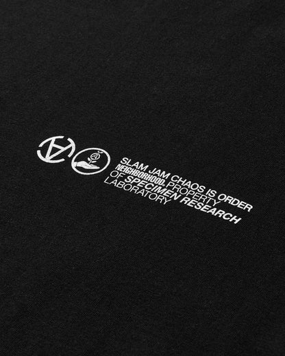 Neighborhood Srl X Slam Jam Mil Tee Ss Black T-Shirts Shortsleeve 231PCNH-ST12S  1