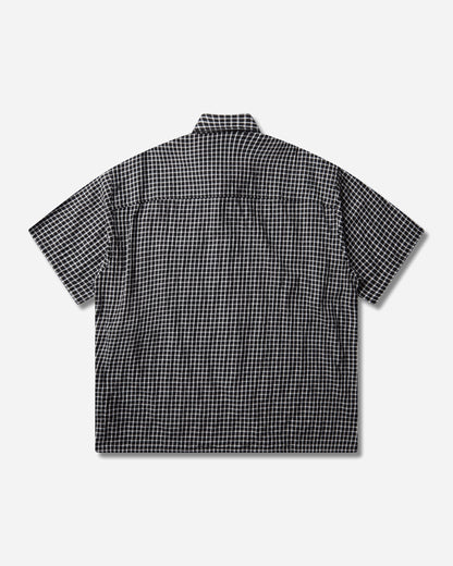 Neighborhood Bw . Check Shirt Ss Black Shirts Shortsleeve Shirt 261AQNH-SHM07 BLACK