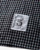 Neighborhood Bw . Check Shirt Ss Black Shirts Shortsleeve Shirt 261AQNH-SHM07 BLACK