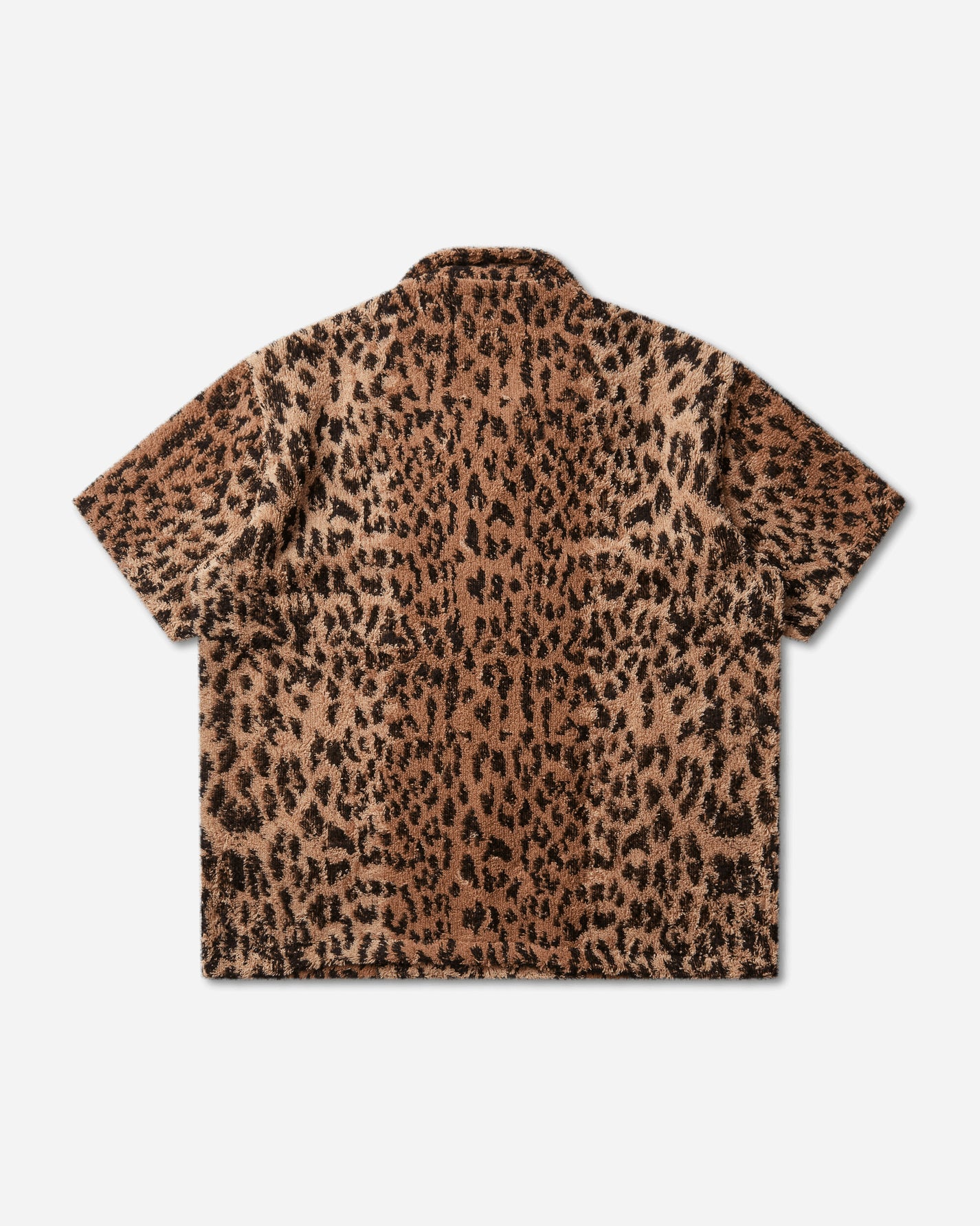 Neighborhood Nh X Hippopotamus . Terry Cloth Shirt Ss Leopard Shirts Shortsleeve Shirt 261TSHIN-SHM02 LEOPARD