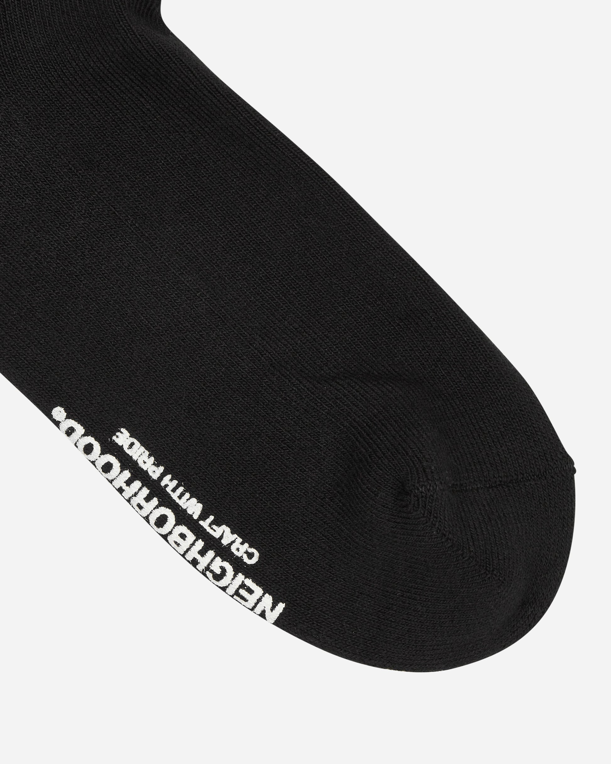 Neighborhood Ci Checker Socks Black Underwear Socks 241WINH-UWM01 BK