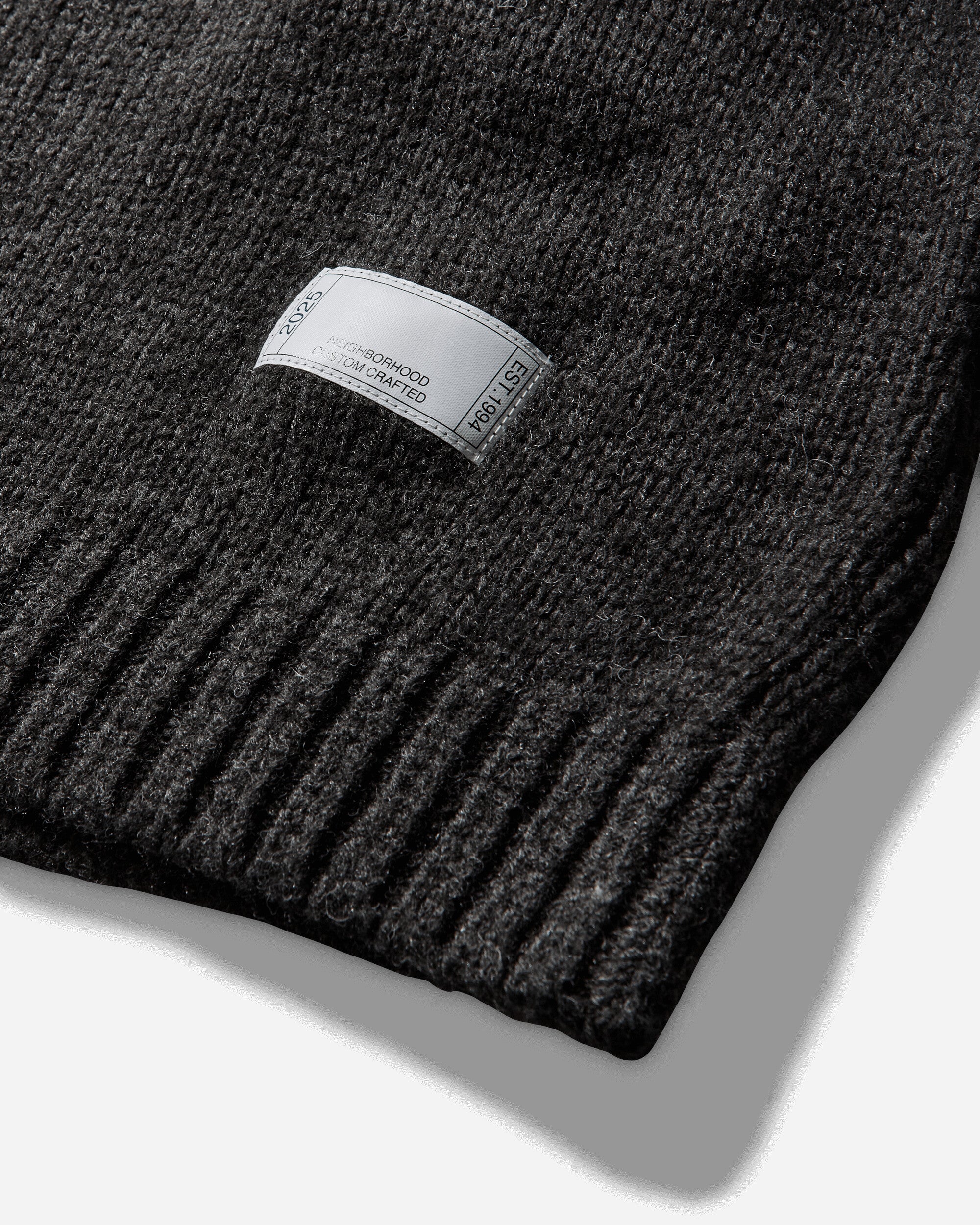 Neighborhood Savage Crewneck Sweater Charcoal Knitwears Sweaters 252FUNH-KNM02 CHARCOAL