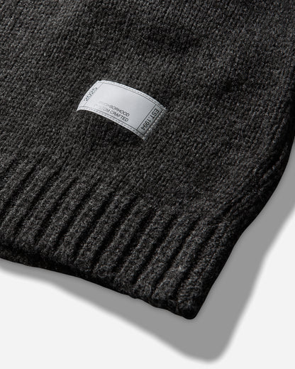 Neighborhood Savage Crewneck Sweater Charcoal Knitwears Sweaters 252FUNH-KNM02 CHARCOAL