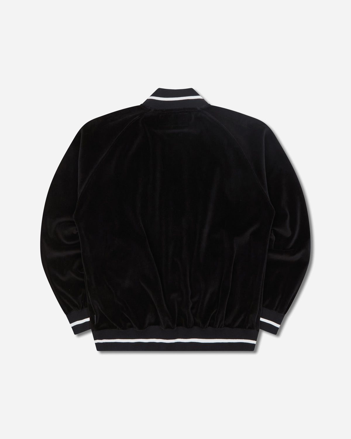 Neighborhood Velour Track Jacket Black Sweatshirts Track Tops 262UWNH-CSM01 BLACK