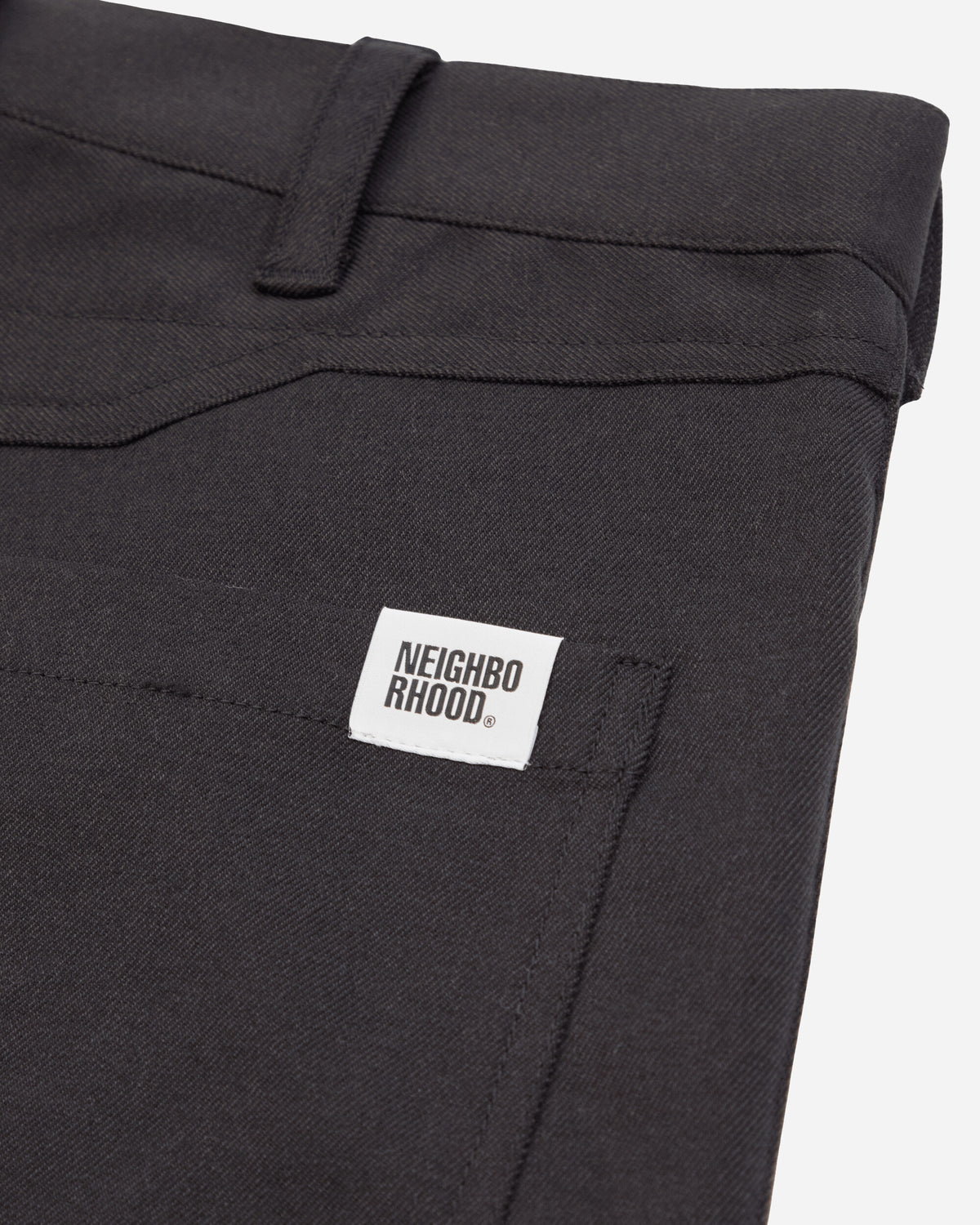 Neighborhood Comfort Gusset Pants Black Pants Trousers 262AQNH-PTM06 BLACK