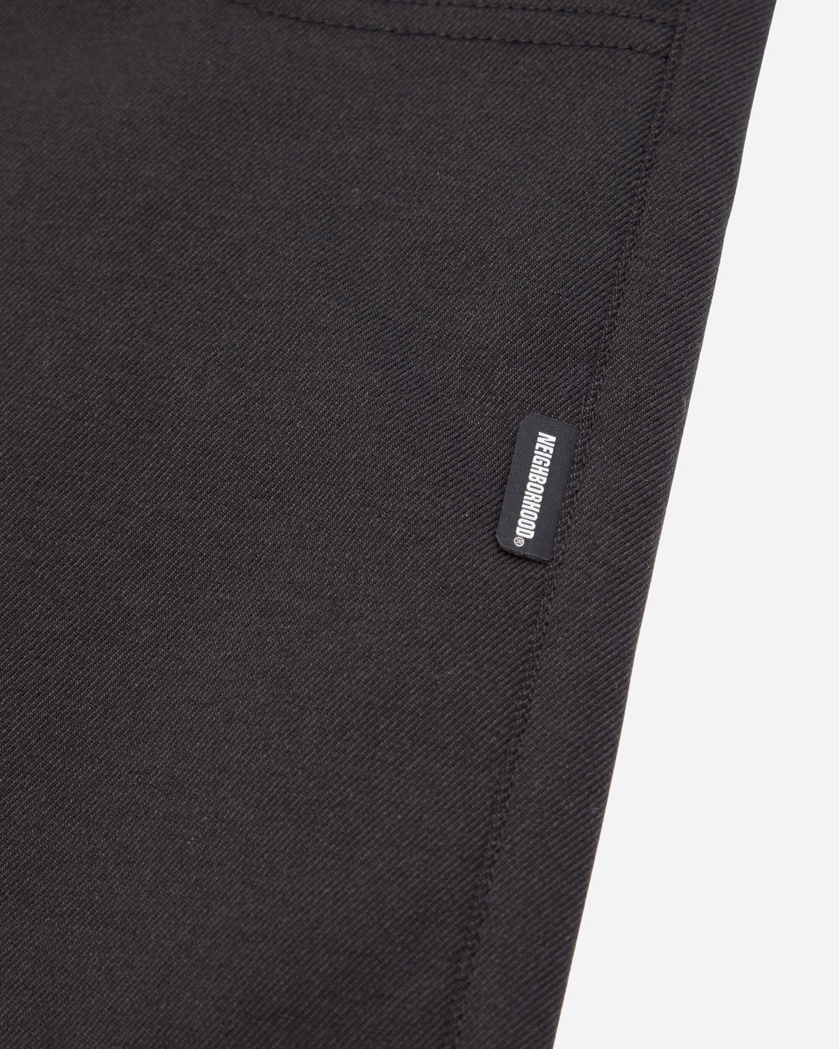 Neighborhood Comfort Gusset Pants Black Pants Trousers 262AQNH-PTM06 BLACK