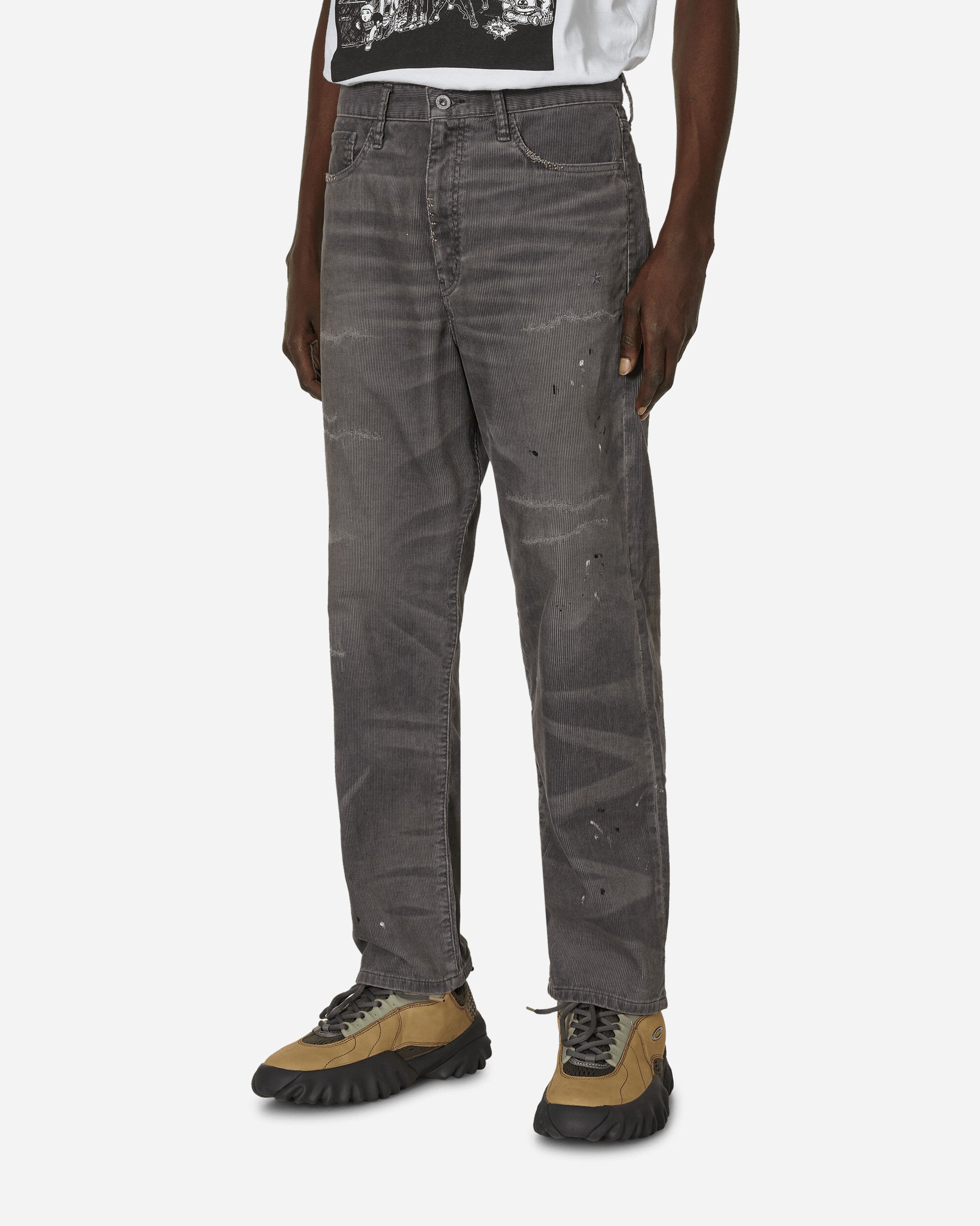 Savage Corduroy DP Basic Pants Grey