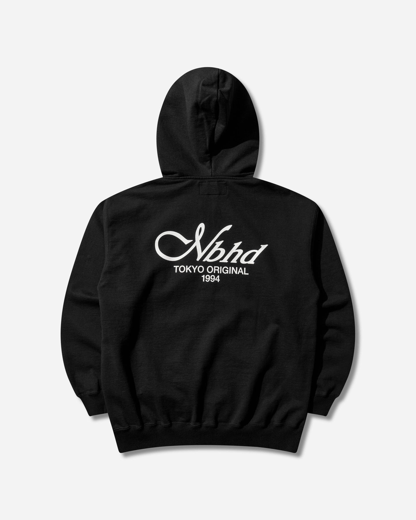 Neighborhood Staple Sweat Zip Hoodie Ls Black Sweatshirts Zip-Ups 261UWNH-CSM09 BLACK