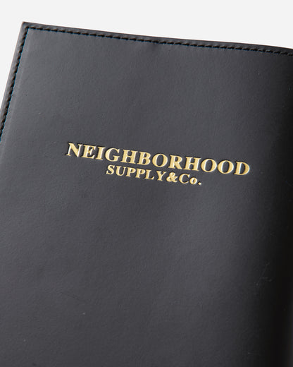 Neighborhood Leather Book Cover Black Books and Magazines Books 262PKNH-AC04 BLACK