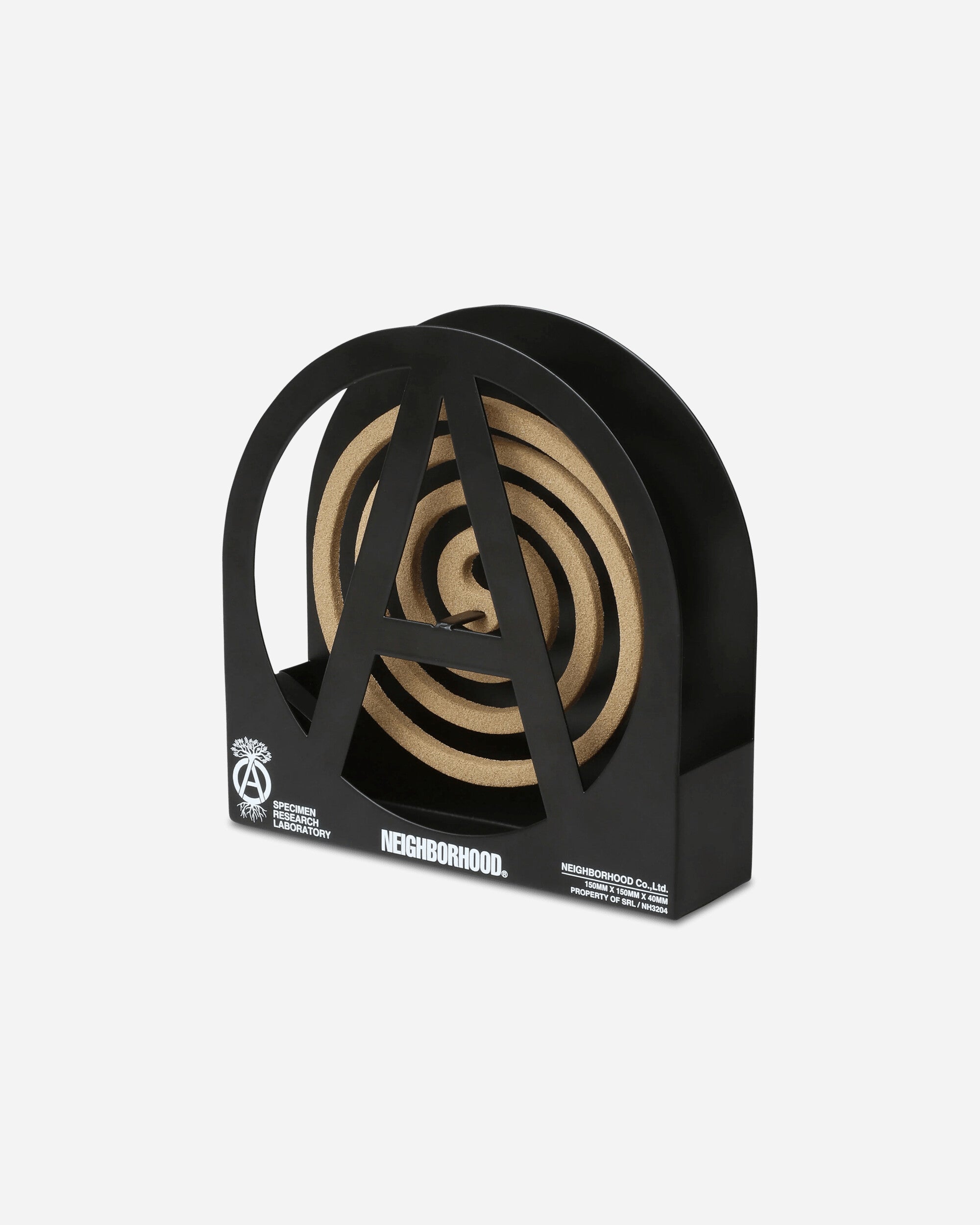 Neighborhood Srl . Mosquito Coil Stand Black Equipment Camping Gear 261WFNH-AC01 BLACK