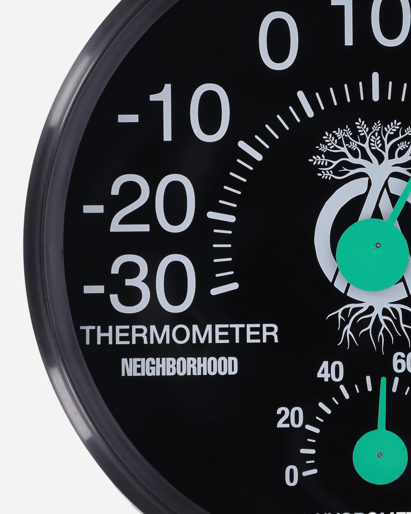 Neighborhood Srl . Thermohygrometer Black Equipment Camping Gear 242MYNH-AC21 BK